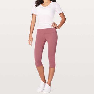 Lululemon Wunder Under Hi-Rise 1/2 Tight 17"